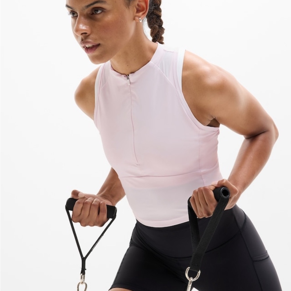 Athleta Light Pink Tank Top